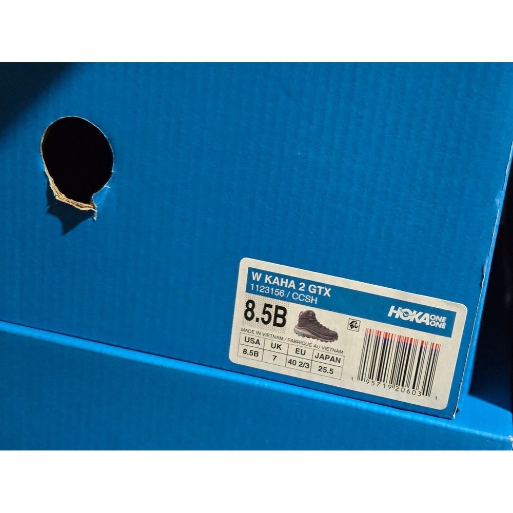 HOKA ONE ONE Women's Kaha 2 GTX Hiking Boots, Grey, Size‎ 8.5B - Picture 6 of 6